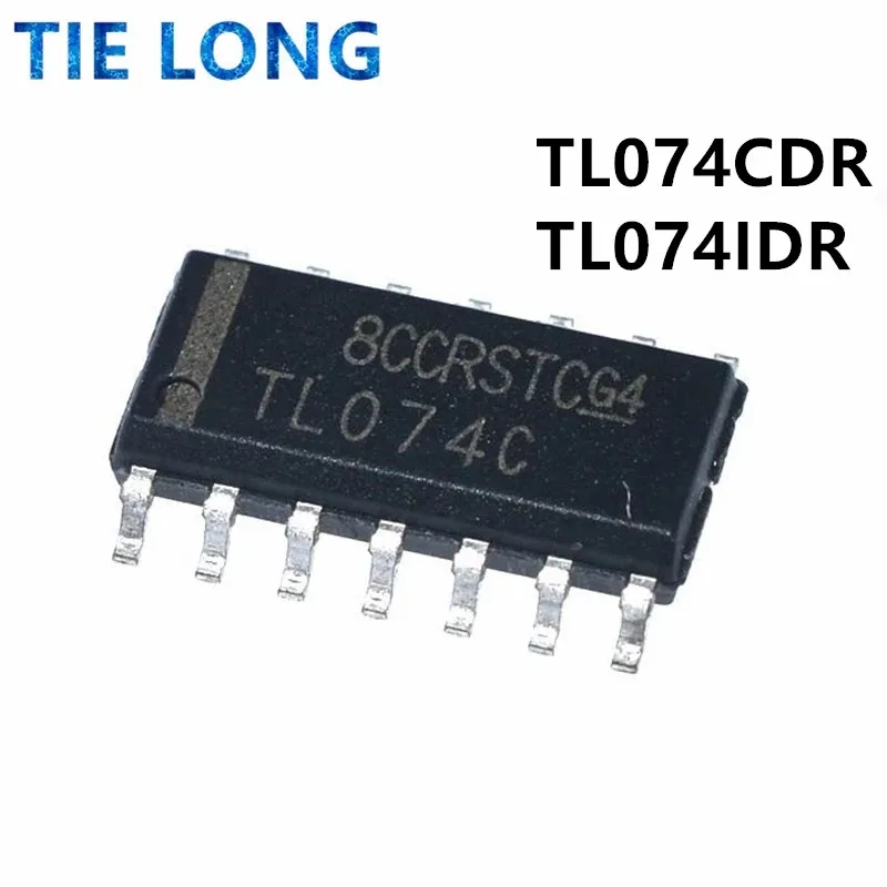 10PCS TL074CDT TL074IDR TL074I SOP14 TL074 SOP TL074C SMD 074C TL074CDR SOP-14 new and original IC