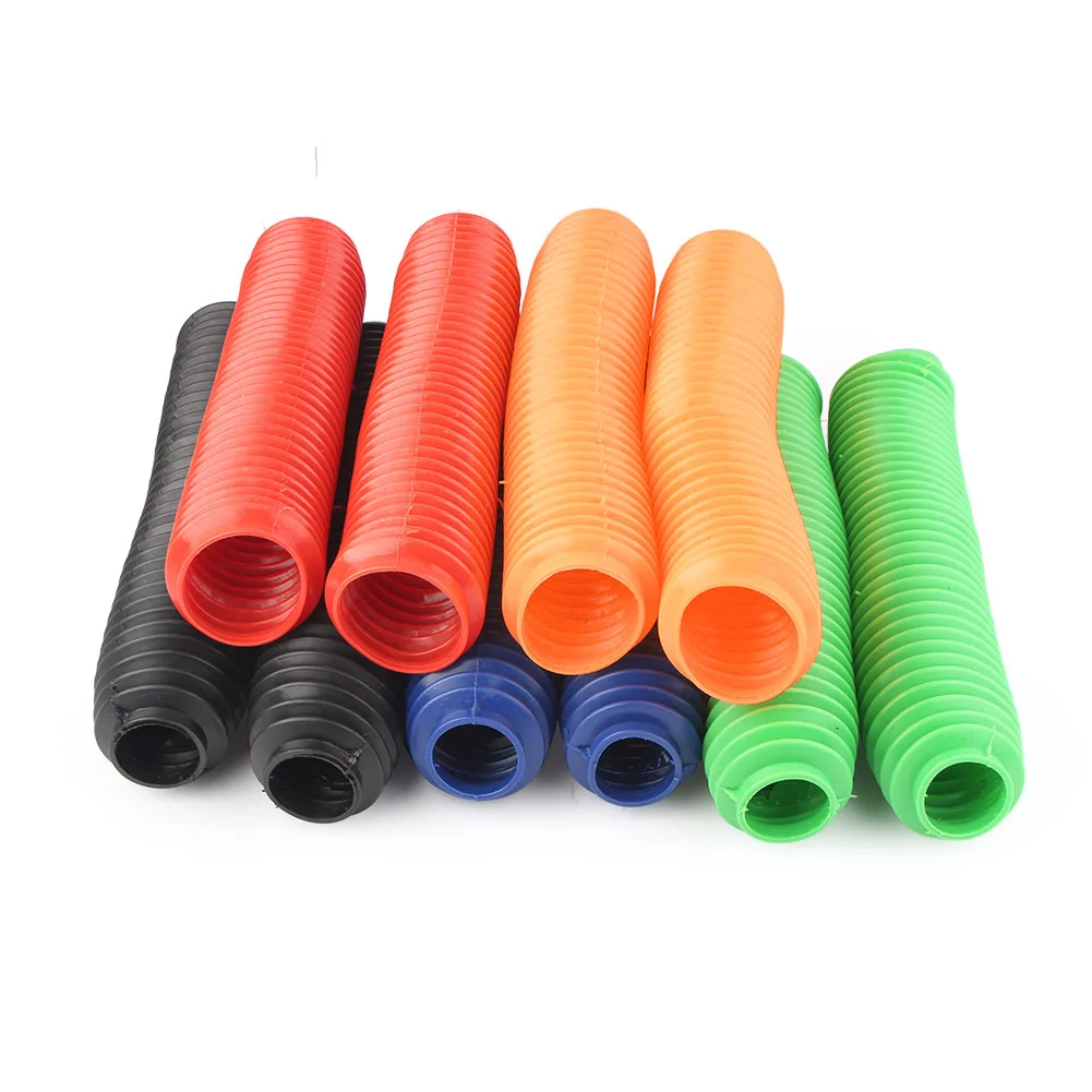 Front Fork Shock Dust Covers Gaiters Boots Rubber For Honda XLR250 & EXC EXCF XC XCF SX SXF CRF XR YZF WRF KXF KLX DRZ Dirt Bike