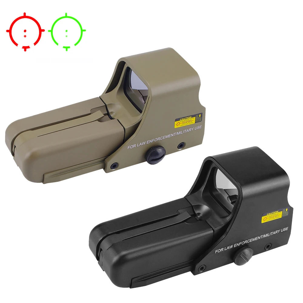 

MAGORUI 552 Reflex Sight Riflescope Red Green Dot Holographic Sight With 20mm Mount Base Gun Scope