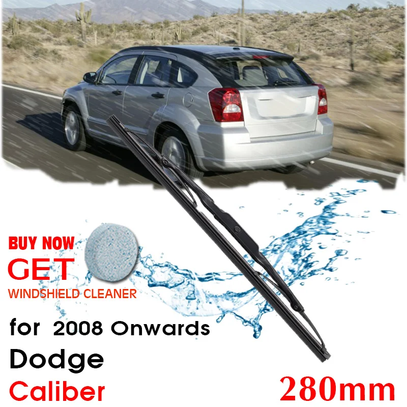 Car Wiper Blade Rear Back Window Windscreen Windshield Wipers Auto Accessories For Dodge Caliber Hatchback 2008 Onwards 280mm