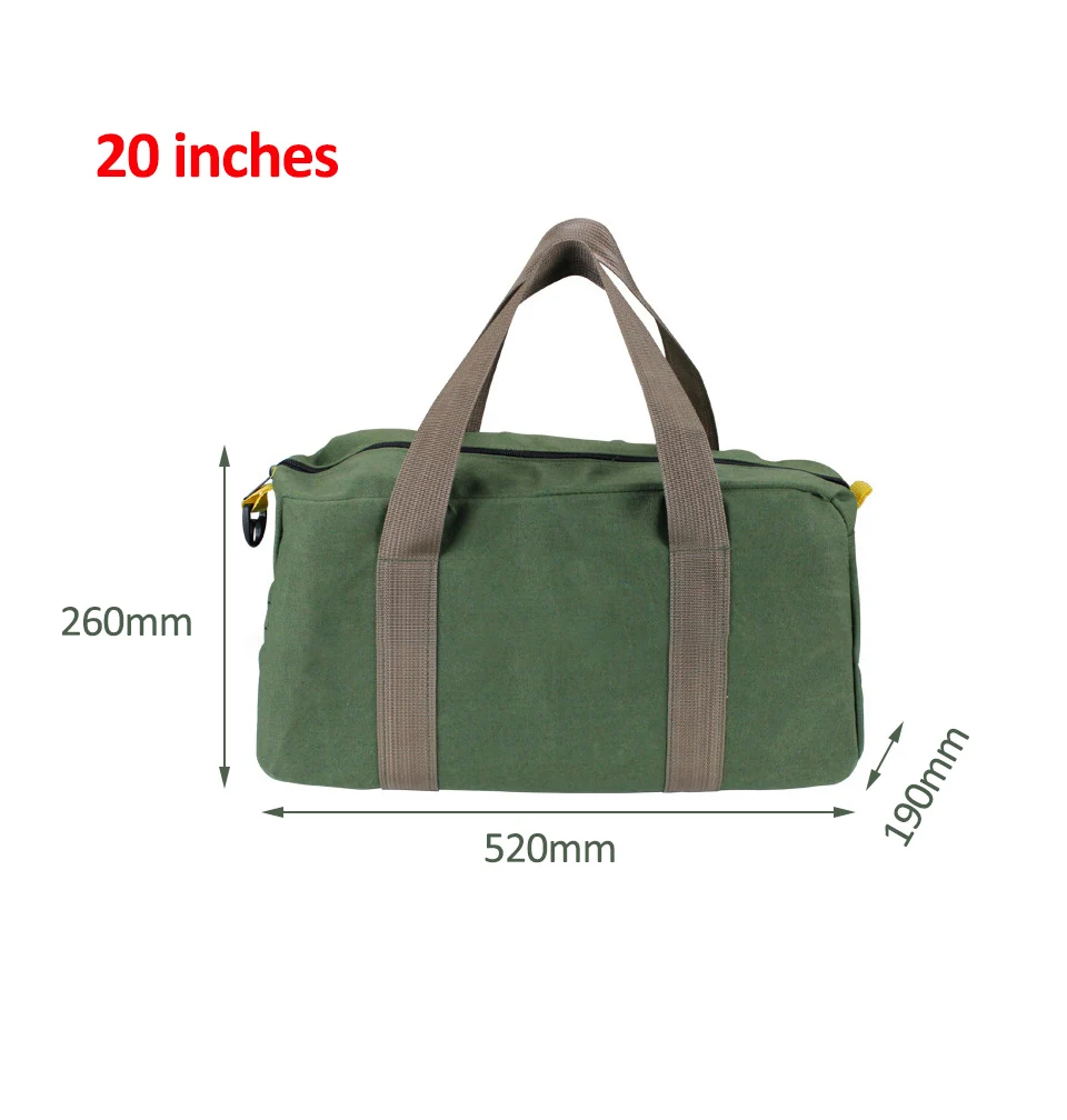 Wartungswerkzeugtasche, große Kapazität, tragbar, stark, langlebig, wasserdicht, Oxford, multifunktionale Aufbewahrungstasche für Handwerkzeuge – Detail 11