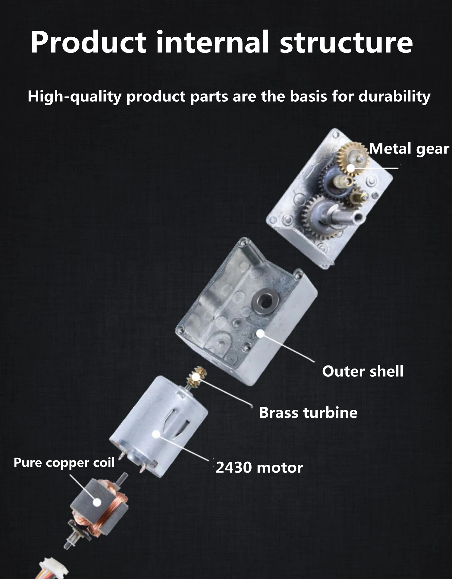 Motor de engranaje Micro CC sin escobillas, 12V, 4W, 24V, 6W, eje único, velocidad ajustable, CW CCW, ángulo recto, alto par, JGY-2430 de baja velocidad