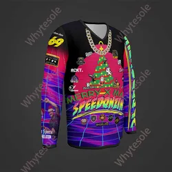 2021 enduro motocross brzydki XMAS AIRSOFT PAINTBALL koszulka koszulka zjazdowa MX dh góra mtb koszulka BMX JERSEY