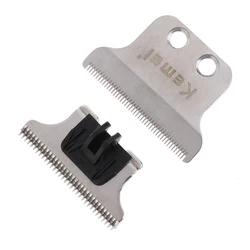 2 stücke Professional Hair Clipper Klinge Für Kemei 5021/5027 Ersatz Klinge Haar Trimmer Clipper Messer Barber Schneiden Kopf