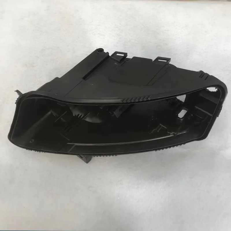 

For Audi A6 C6 2005-2008 Headlight shell Black plastic back shell Repair parts for hernia headlights Light box