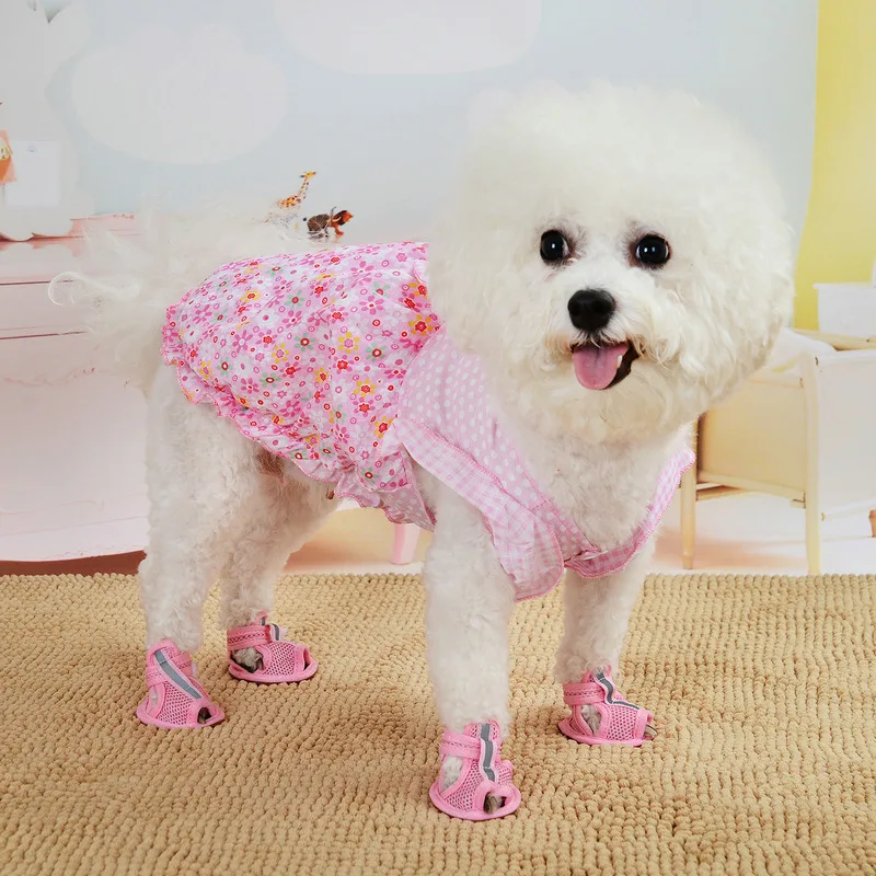 Summer Pet Skirts For Dog Clothes Princess Dog Dresses For Small Dogs Pets Clothing Chihuahua Costume Puppy Pet Skirt Robe Chien