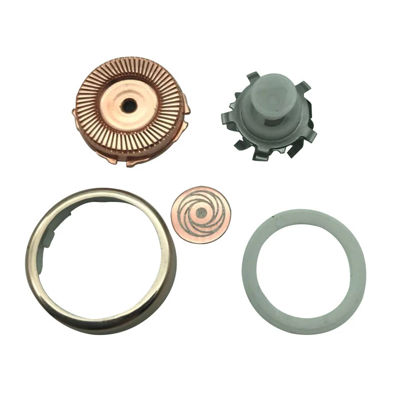 Testa di lama per donna rimozione dei capelli rossetto rasoio per capelli Bikini epilatore 4 pezzi una borsa