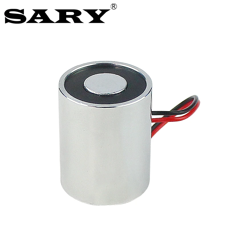 20/25Lifting Electromagnet 2KG 25N Mini Electromagnetic Solenoid DC12V Normally Closed Electromagnet No magnetism when energized