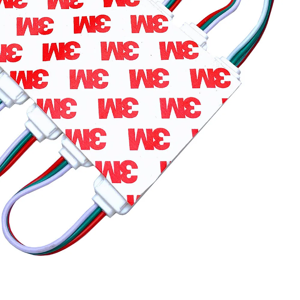 12V WS2811 Digital Pixel LED-Module Traum Farbe RGB LED String 5050 IP68 Wasserdicht Für Werbung Brief Führte Zeichen hintergrundbeleuchtung