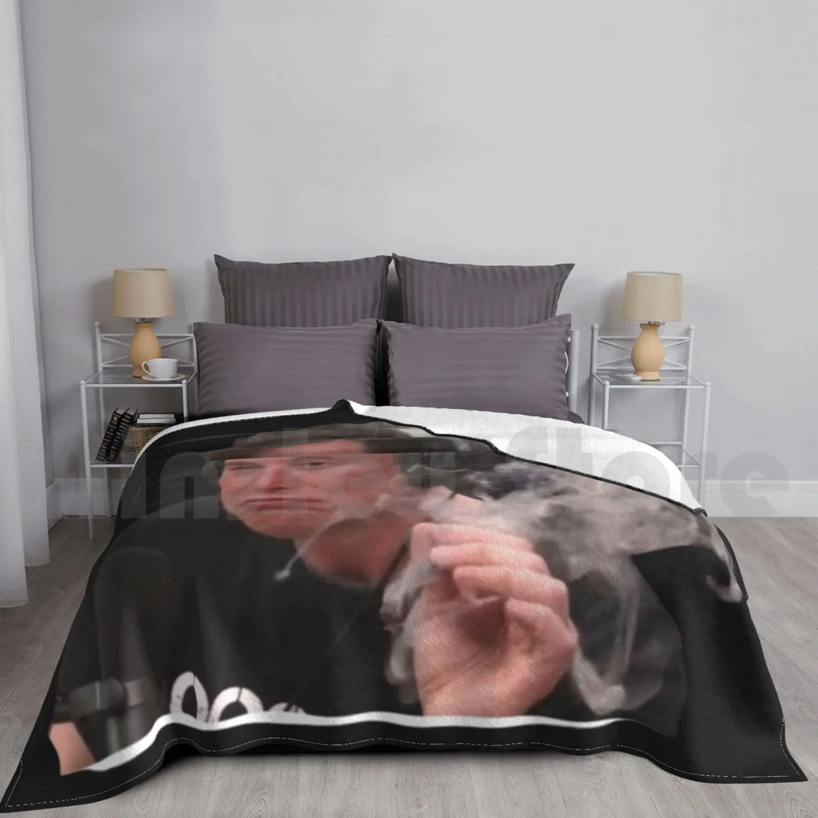 Elon Musk Blazing Up-Spacex Blanket For Sofa Bed Spacex Funny Spacex Spacex Trending