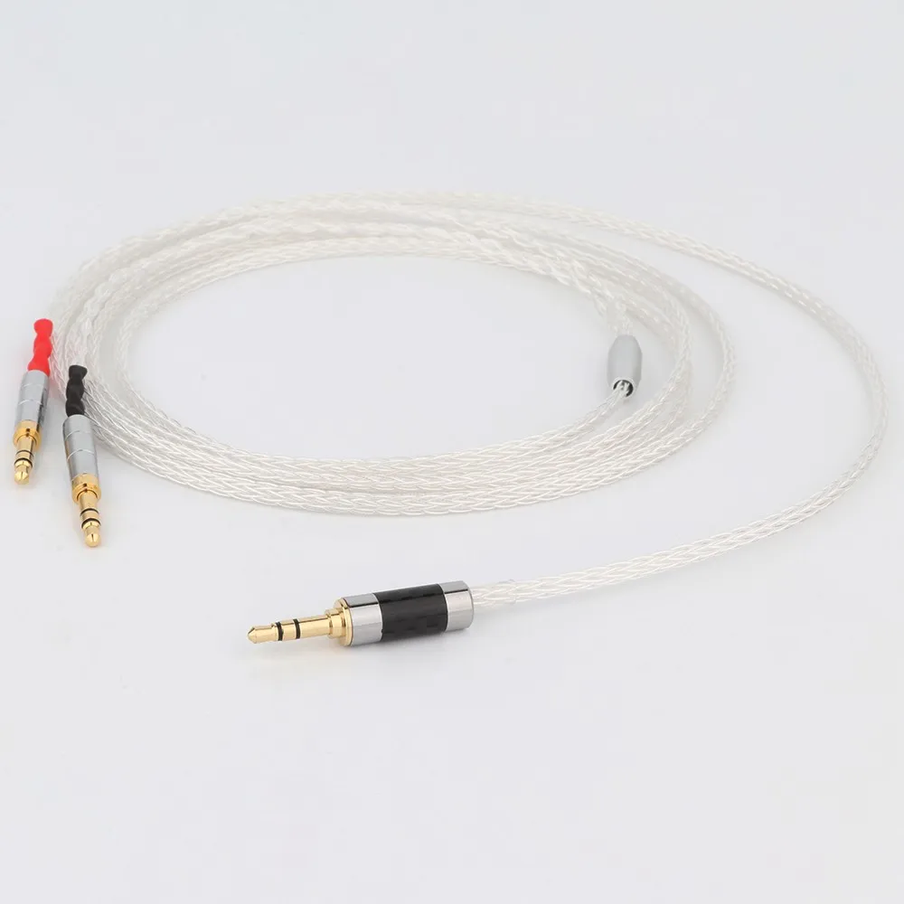 

Preffair 6.5mm XLR Balanced 16 Core Silver Plated Earphone Cable For Hifiman Sundara Ananda HE1000se HE6se he400i he400se Arya