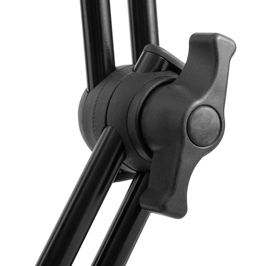 Трехсекционный регулируемый держатель, система раздвижных удлинителей с шарнирным кронштейном для крепления монитора HDMI, светодиодная подсветка, вспышка для камеры