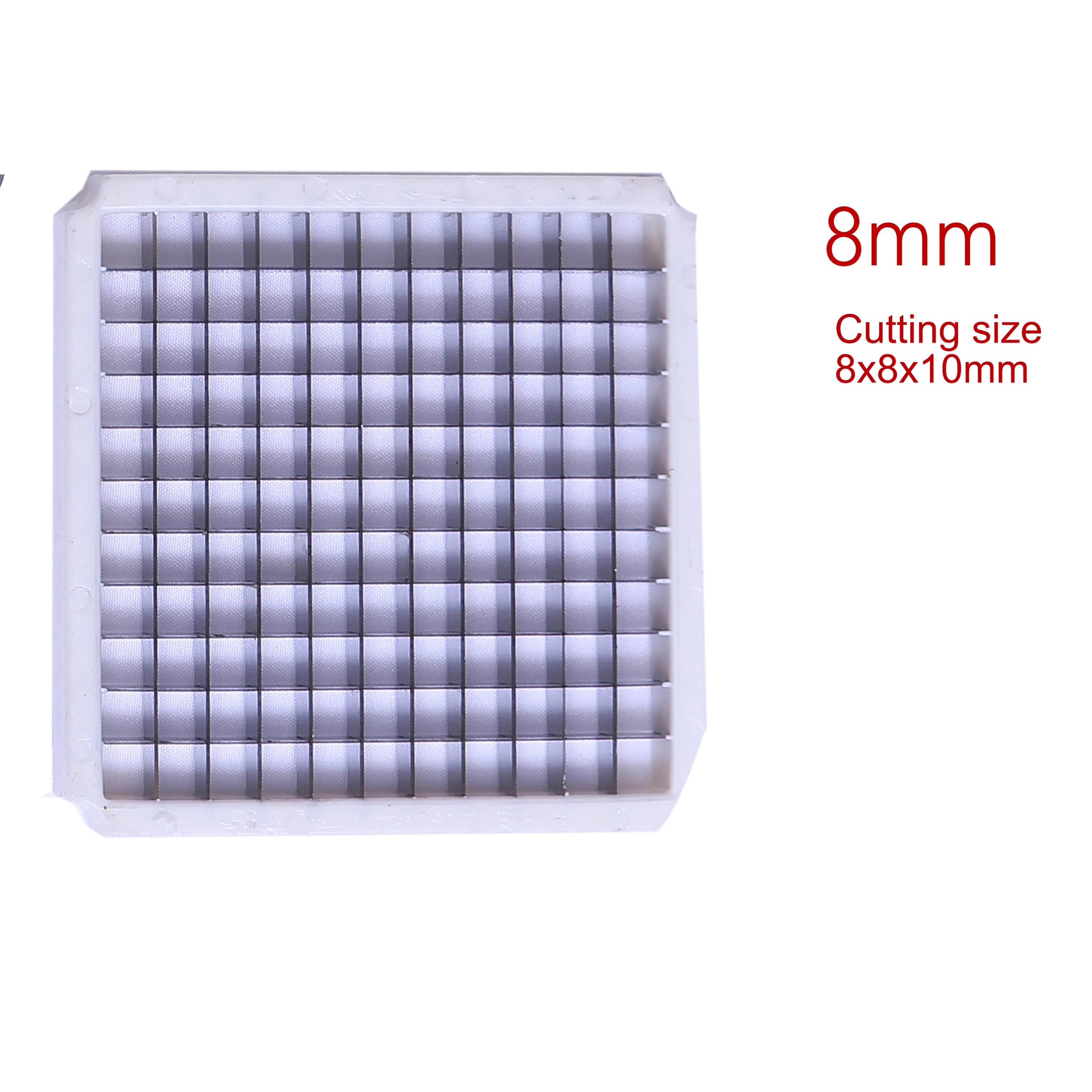 8Mm 10Mm 12Mm 15Mm สำหรับไฟฟ้าแครอทมันฝรั่งแตงกวาเครื่อง Dicing