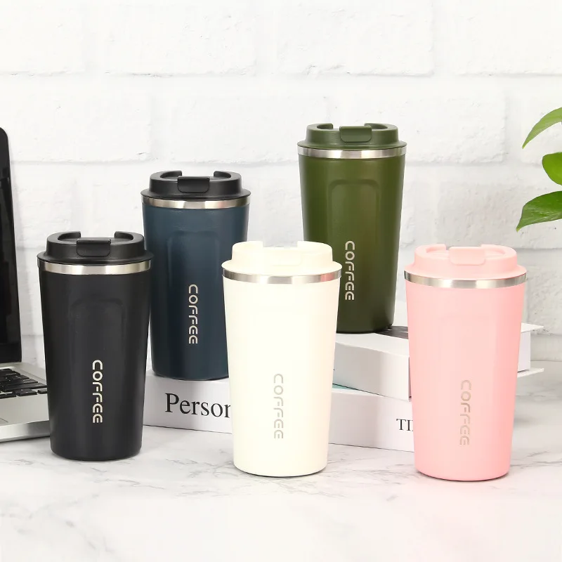 New Style Double Stainless steel 304 Coffee Mug Car Thermos Mug Leak_Proof Travel Thermo Cup Thermosmug For Gifts