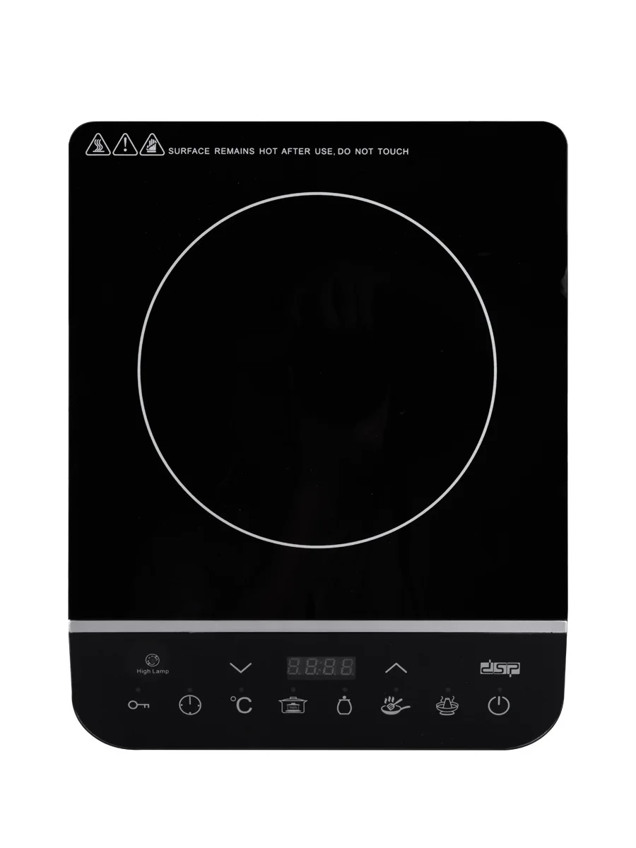 2000W Electric Magnetic Induction Cooker Household Waterproof Small Hot Pot Heating Stove Touchpad Stir-fry