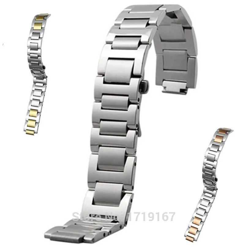 

Stainless Steel Watchband For 21 Chronoscaph & Autoscaph Blue Balloon 20*12mm / 18*11mm / 14*9mm Watch Strap Band