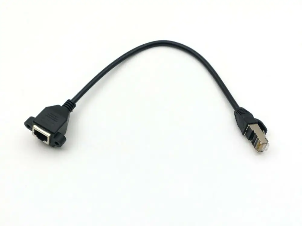 

Кабель-удлинитель RJ45CONNECTOR RJ45, штекер-гнездо, с винтовым креплением для панели Ethernet LAN, 100 шт.