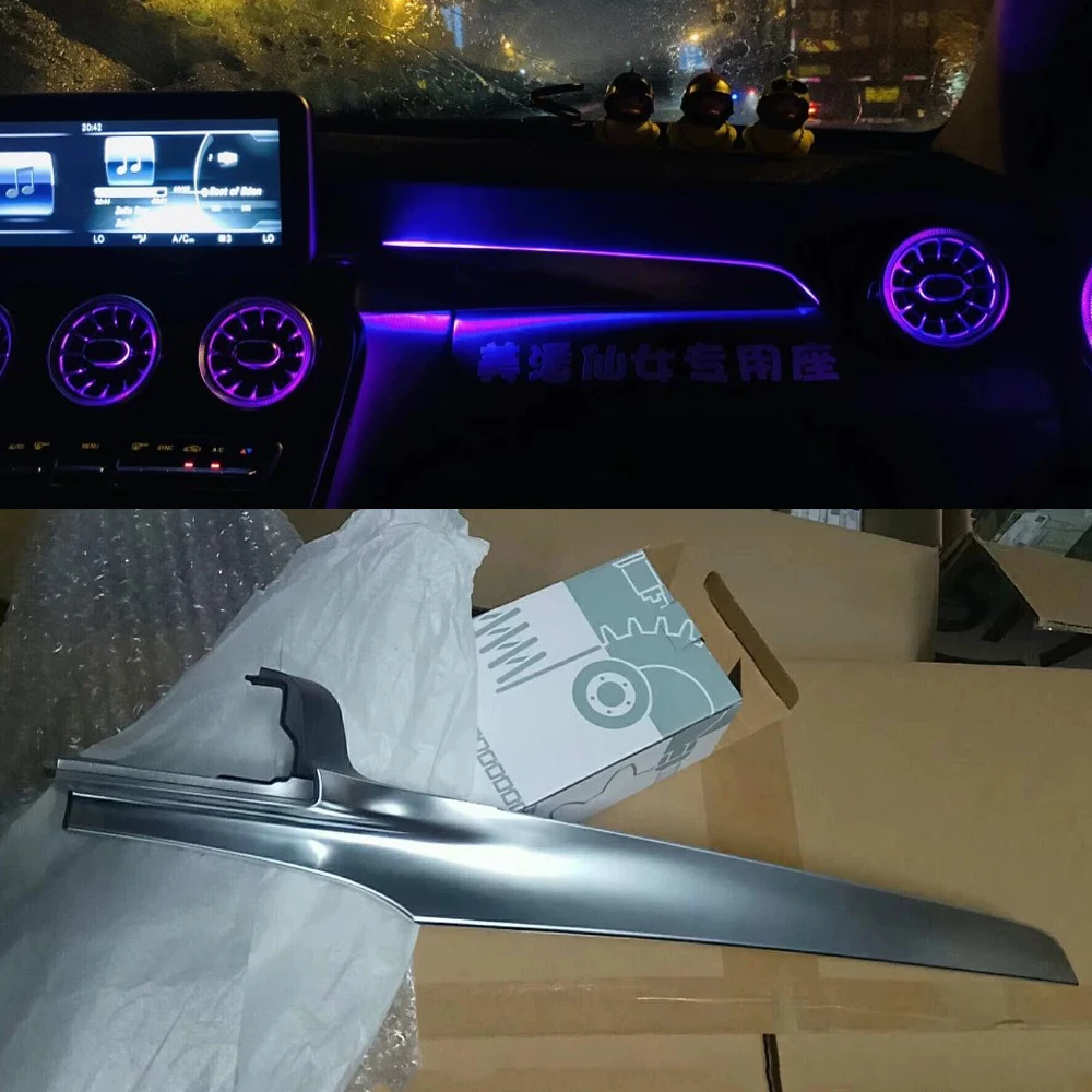 

Suitable for Mercedes-Benz C-Class GLC Co-pilot Atmosphere Light 3 Colors 64 Colors Interior Upgrade