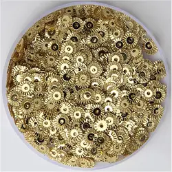 Lentejuelas de flores de 6mm, Lentejuelas sueltas Para manualidades, Pailettes, Cucito, costura artesanal, Lentejuelas Para Coser, 10g