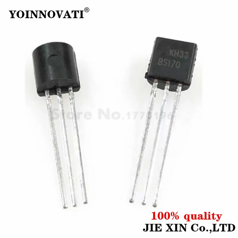 10pcs/lot BS170 TO-92 MOSFET N-CH 60V 500MA Best quality