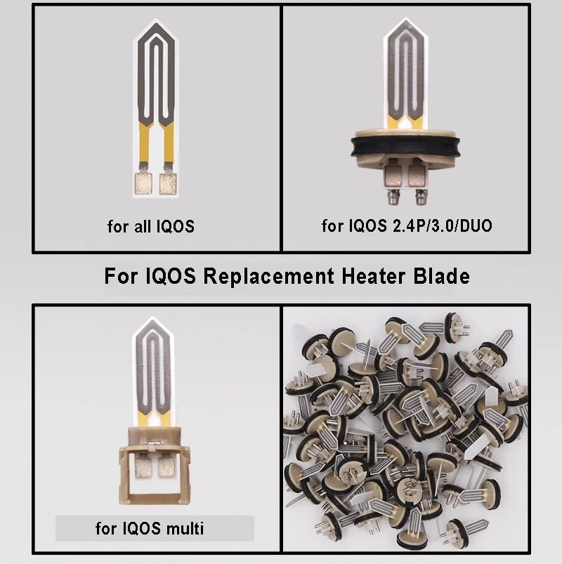 استبدال شفرة سخان السيراميك ل IQOS السجائر الإلكترونية ل IQOS 2.4 plus 3.0 عصا التدفئة المتعددة Vape Kit لملحقات IQOS