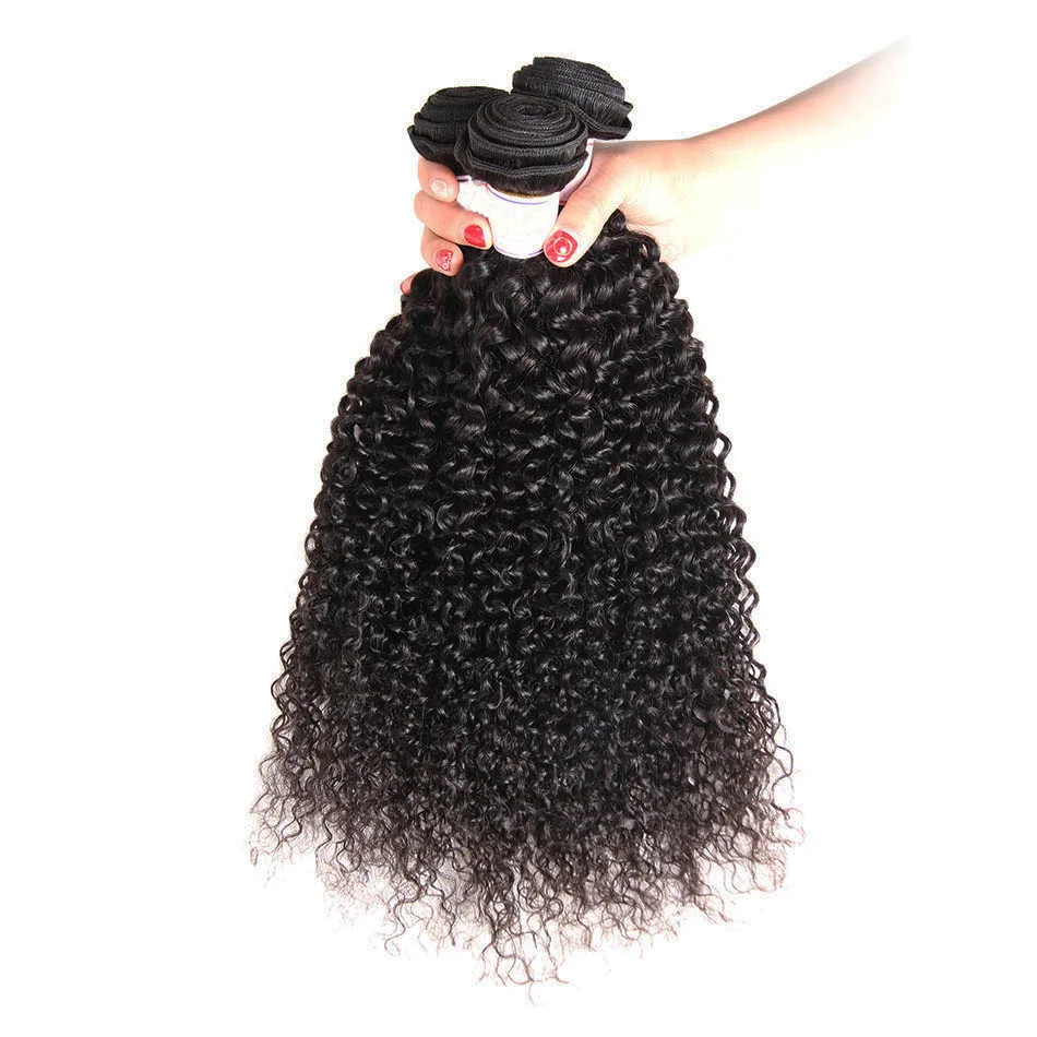 

Kinky Curly Human Hair Bundles Extension for Black Women Natural 8A 100% Unprocessed Remy Raw Brazilian Hair Double Weft Ubetta