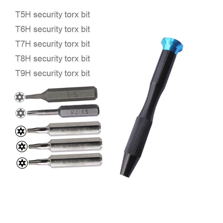 5 in 1 Screwdriver TR5 T5H TR6 T6 T6H TR8 T8 T8H TR9 T9 T9H security driver tool teardown for Laptop mac mini SSD HDD Hard Disk