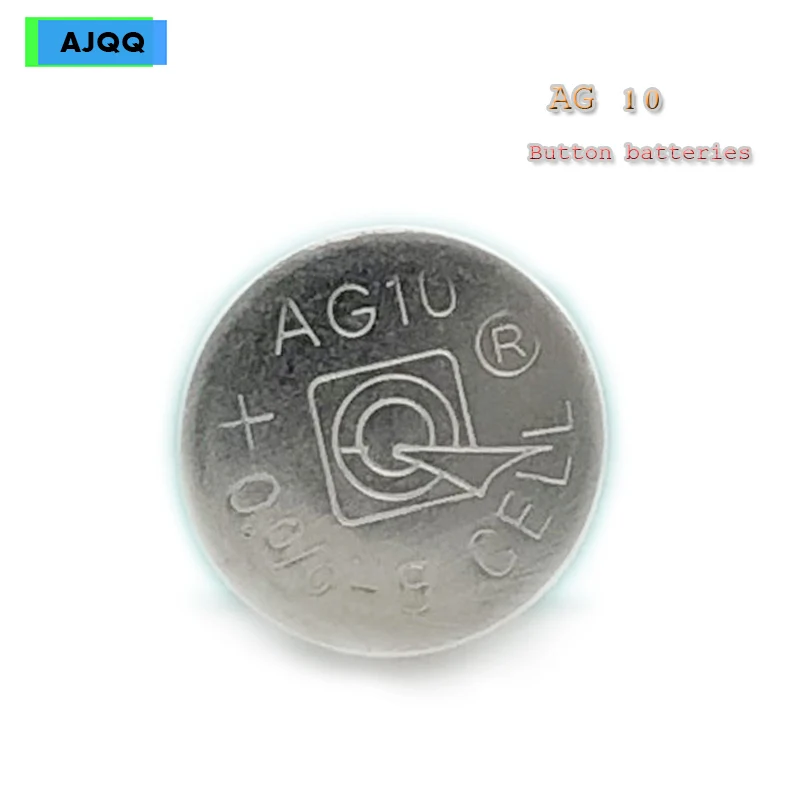 Factory Wholesale 500 PCS Watch Battery 1.55V AG10 LR54 LR1130 L1131 389189 Alkaline Button Battery Button Cell for Remote