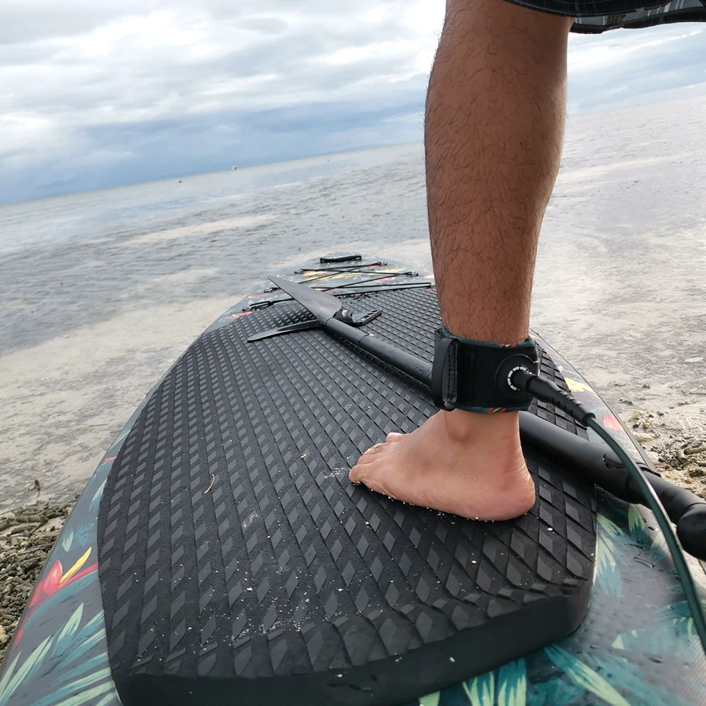 Surfboard-Leash für SUP-Boards, 7mm, 6-9FT, Paddle-Surf-Zubehör, Surf-Leash für alle Surfboards, Fußseil, Surf-Zubehör – Detail 12