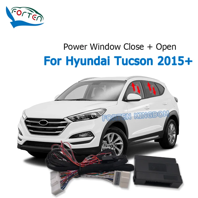 Forten Kingdom Car Auto Intelligent Power Windows Closer&Open Kit Module For Hyundai Tucson 2015-2020