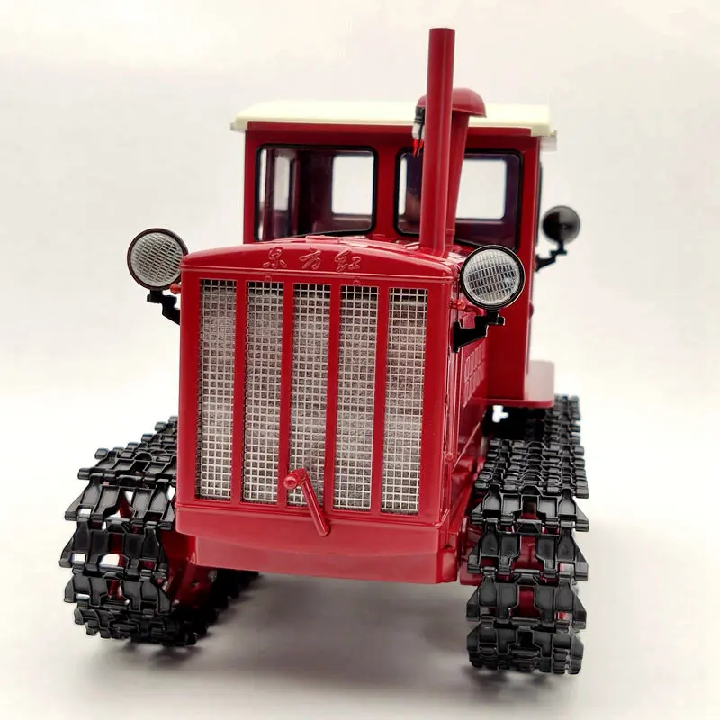 High-End 1:12 China Dongfanghong-54 Tracked Tractor Diecast Toys Car Models Limited Edition Collection Gifts