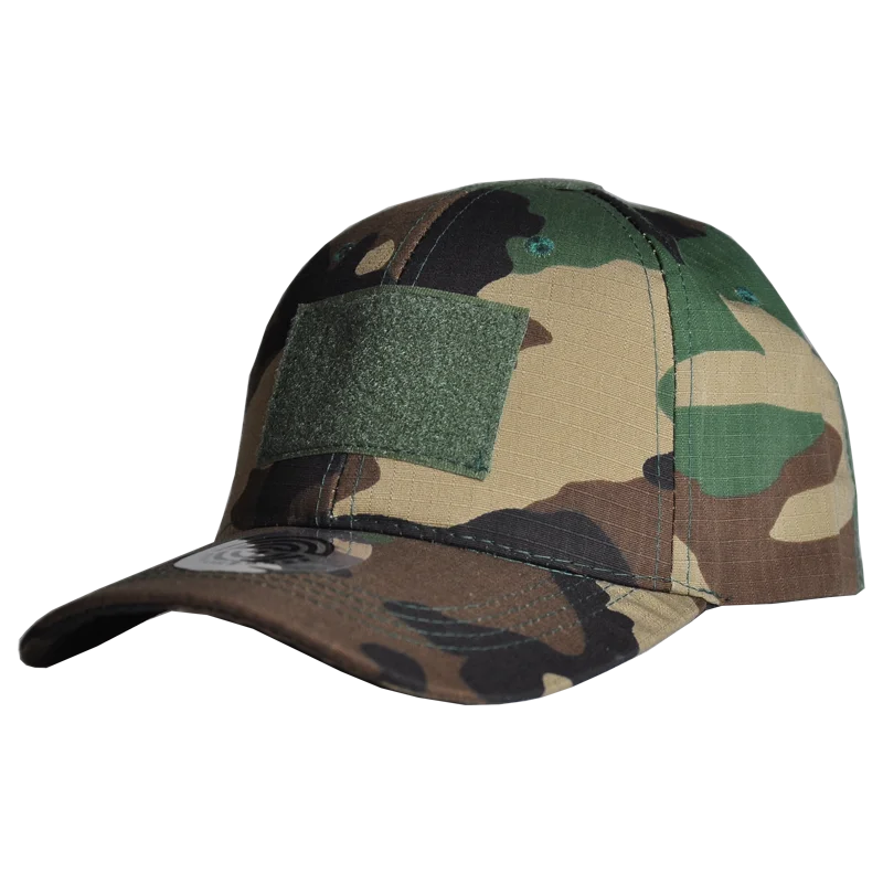 HAN WILD-Sombrero de camuflaje para hombre y mujer, gorra de béisbol para deportes al aire libre, caza, táctica, militar, bordado