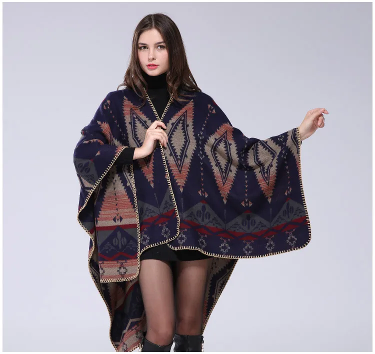 Travel Scarf Stoles Ponchos Capes Thickening &Lengthen New Women Poncho Shawls Wraps Ladies Pashmina ShawlWholesale Blanket