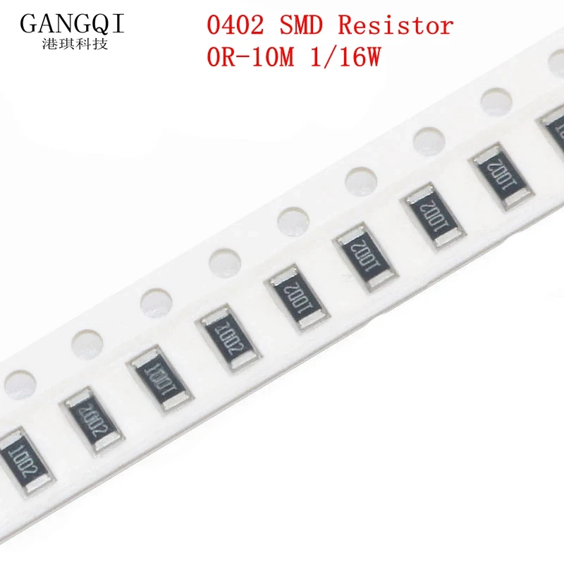 100PCS 0402 Smd Res…