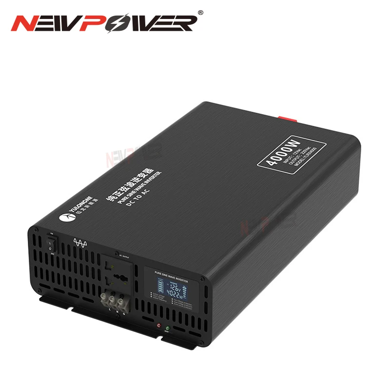 China Shenzhen Direct selling 4000W Pure Sine Wave Inverter 12v 24v 36v 48v 60v 72v 84V DC to AC 100v 110v 120v 220v 230v 240v