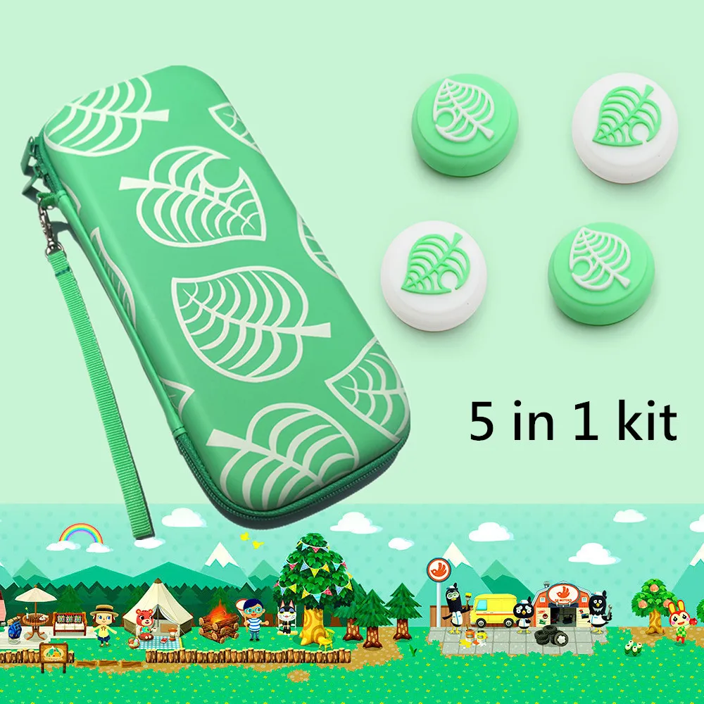 Zestaw akcesoriów do gier 5 w 1 Śliczne przenośne etui na konsolę Nintendo Switch Torba podróżna na konsolę nintend switch lite Oled