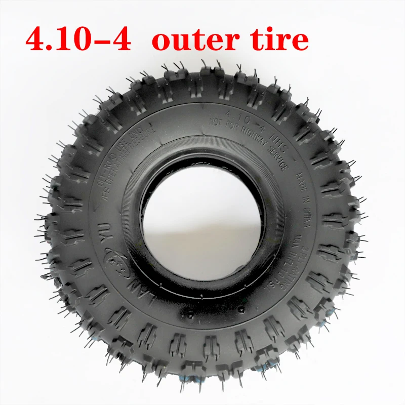 4.10/3.50-4 410/350-4 ATV Quad Go Kart 47cc 49cc Chunky 4.10-4 Tire inner tube Fit All Models 3.50-4 4\