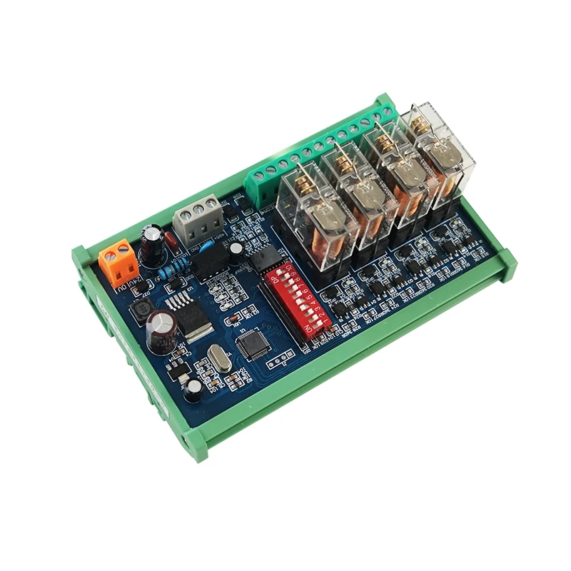 Huaqingjun 4-Channel RS485 Communication Relay Module Remote Control for HVAC System