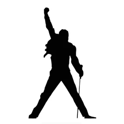 Fashion Decorative Stickers Freddie Mercury Vinyl Decal Car Window Wall Sticker Bohemian Rhapsody QUEEN