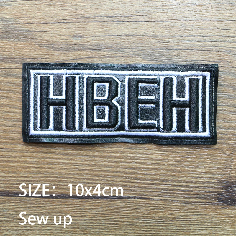 Parches de apliques bordados de cuero Pu con icono redondo para ropa, insignia de coser DIY en la mochila, avión, águila, Araña, letras