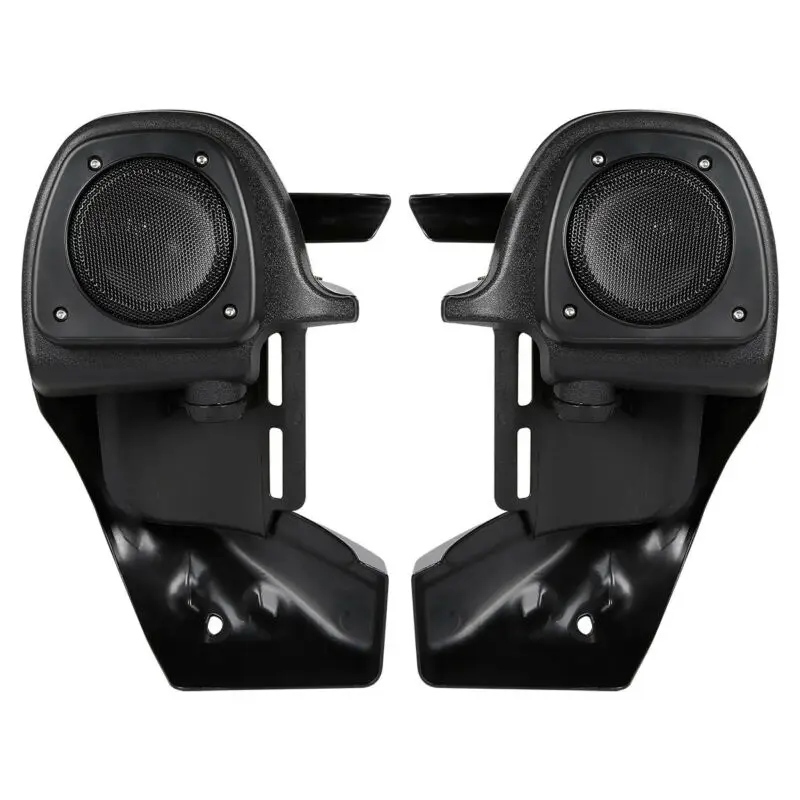 Motorcycle Lower Vented Fairing Glove Speaker Kit For Harley Touring Electra Street Road Glide Road King FLHR 2006-2013