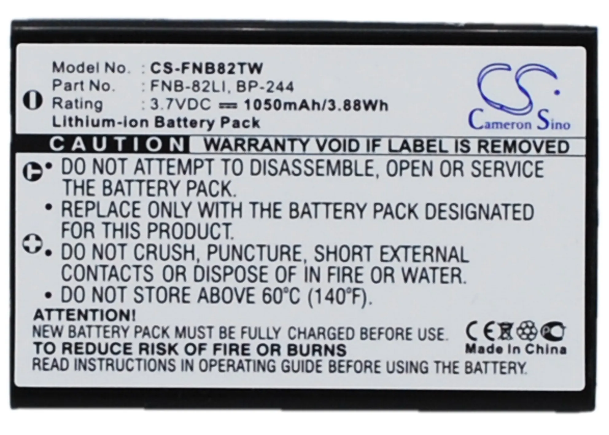 Replacement Battery for Uniden UV-X4 , 3.7V/mA