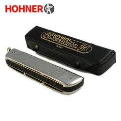 Germany Original HOHNER 257 Chromatic Harmonica 14 Holes ABS Comb Armonica Mouth Ogans Professional Harmonica Chrometta