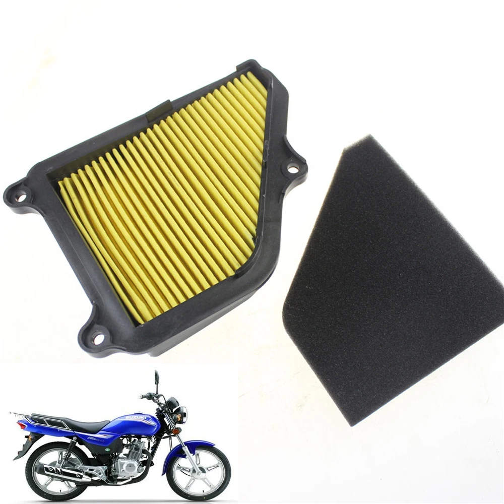 Piezas de motor de motocicleta E0189, filtros de rejilla de aceite, elemento de filtro de aire para Suzuki GD110 ATV Dirt Motor Bike