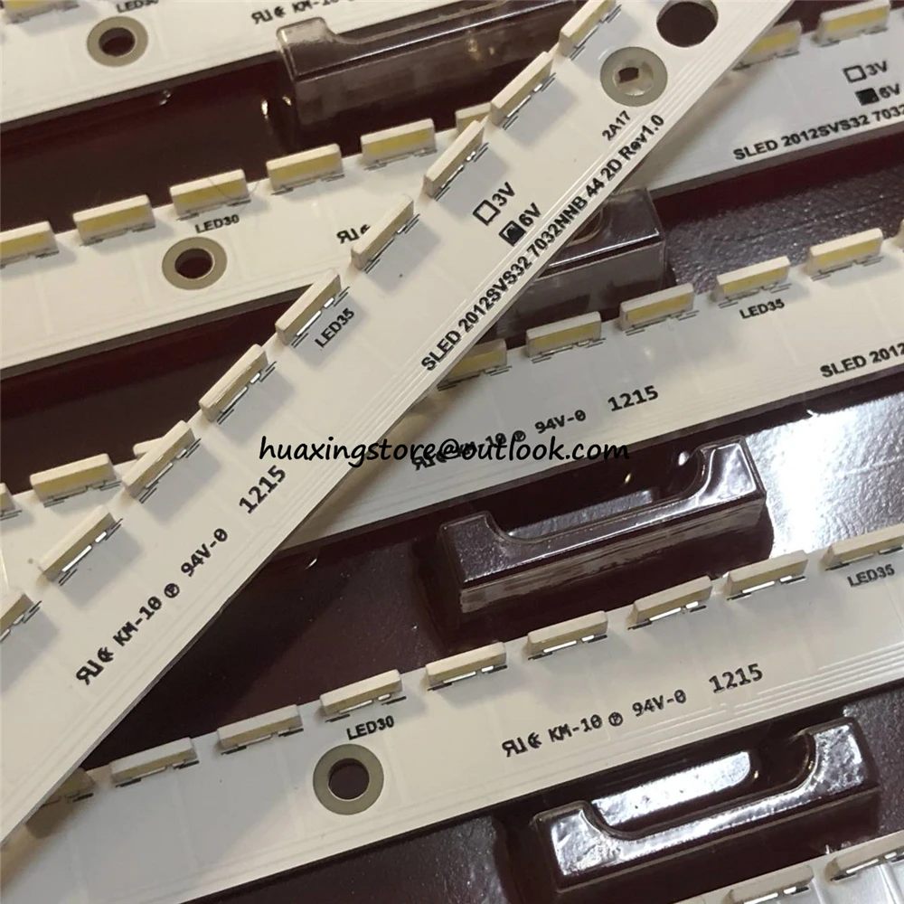 LED Backlight strip 2012SVS32 7032NNB 44 2D REV1.0 V1GE-320SM0-R1 for UE32ES5557k UE32ES6710 UE32ES5507 UE32ES5530 BN96-21458A