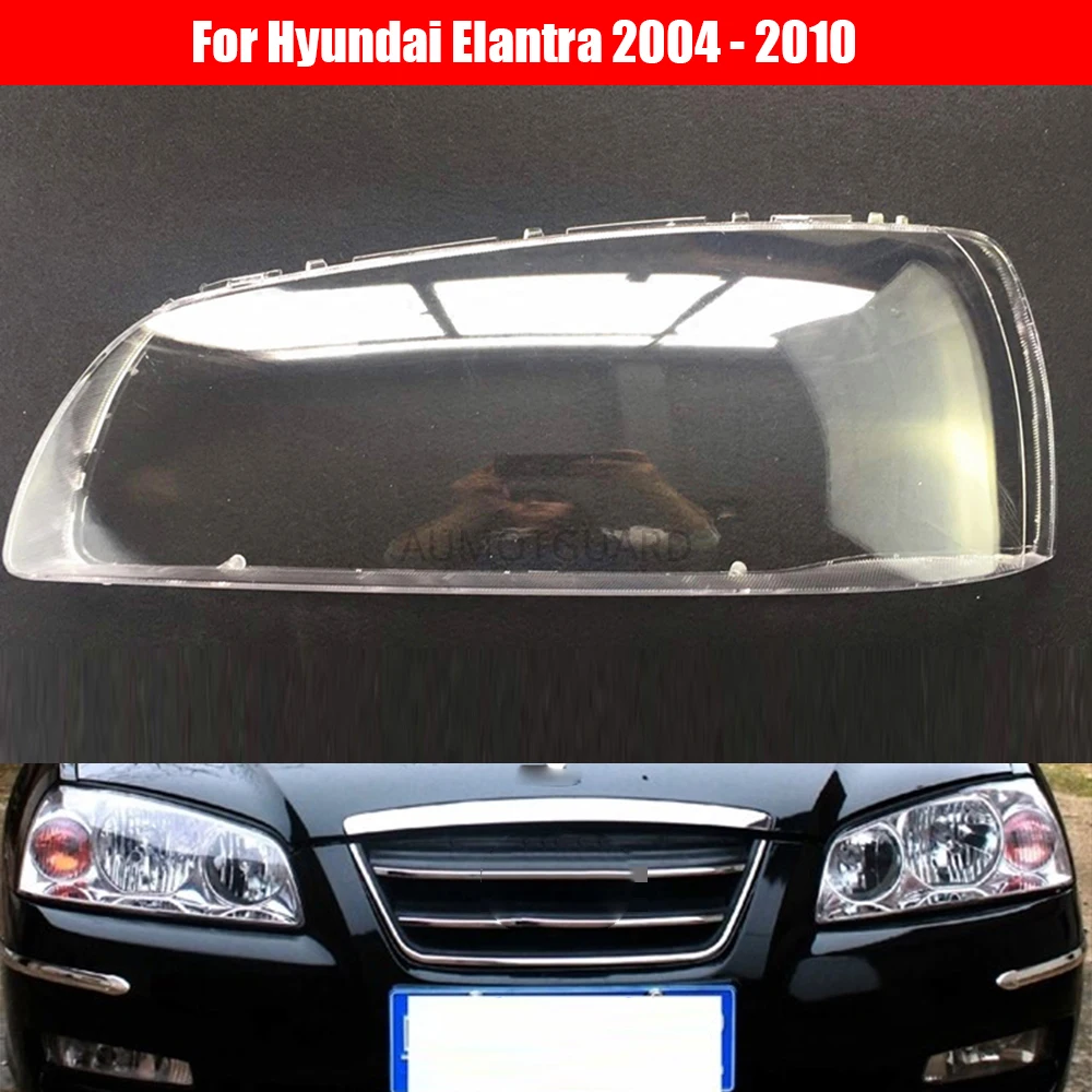 

Car Headlamp Lens For Hyundai Elantra 2004 2005 2006 2007 2008 2009 2010 Car Auto Shell Cover