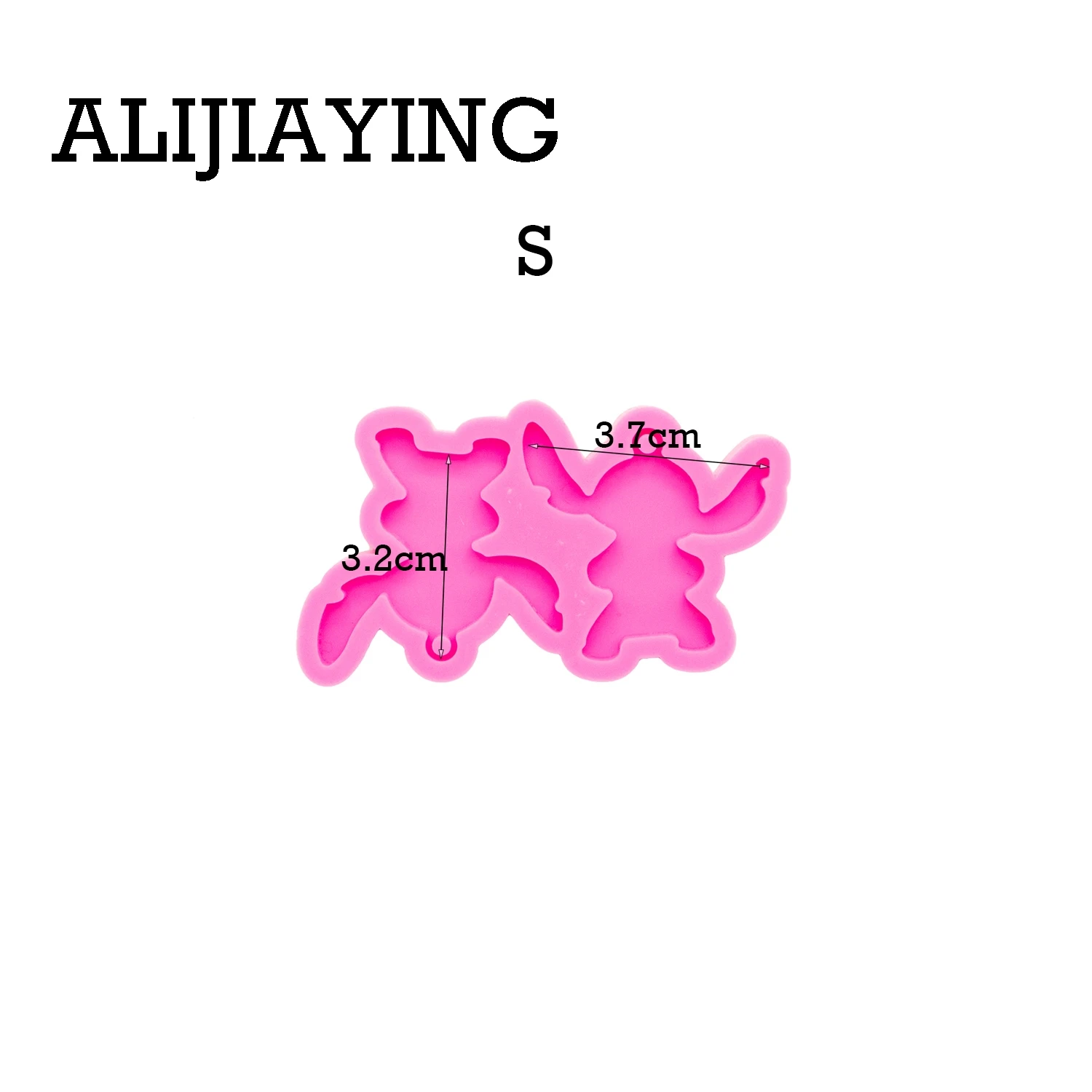 DY0364 Shiny plane Anime Earrings Silicone Mold DIY Craf Mould Epoxy Resin Custom Mold 100% Food Grade Silicone