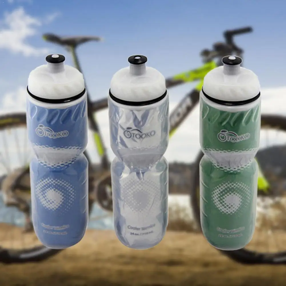 Outdoor Bottle Wide Mouth Insulated Bike Riding Accessory 710ml Sport Cup Outdoor Activities water bottle бутылка для воды