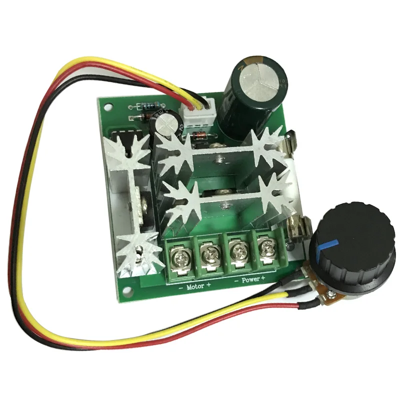 6V12V24V36V48V72V90V PWM DC Motor Speed Controller 10A High Power Stepless Speed Regulation Controller In DC Motor Controller