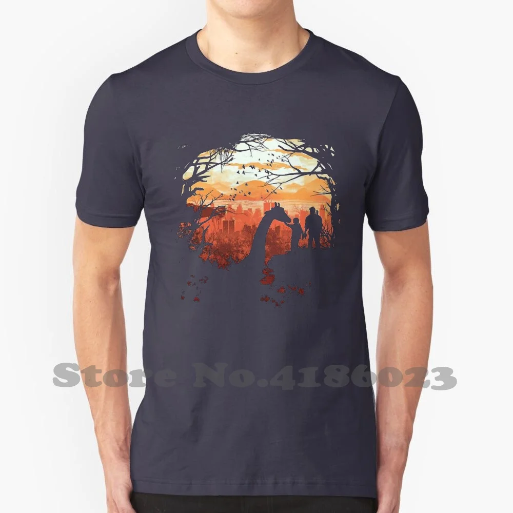 The Last Of Us Merch 100% Cotton T-Shirt The Last Of Us Ellie Tlou Joel Game Playstaion